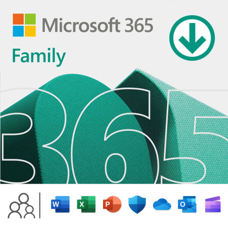 Microsoft 365 Family Win/Mac (Dutch) (1 Year)