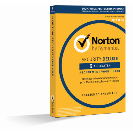 Norton Security Deluxe 3.0 (1 User/5 Devices) NL